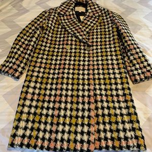 J crew car coat size 00 new